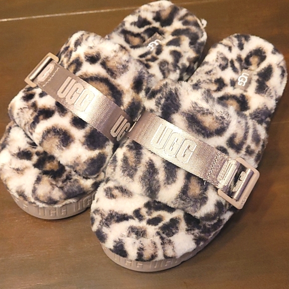 ugg cheetah slip ons